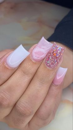 Work Nails, Her Nails, Long Acrylic Nails Coffin, Short Acrylic, Acrylic Nails Coffin Pink, Long Square Acrylic Nails