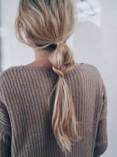 Fishtail Braid, Penteado Cabelo Curto, Long Blonde, Good Hair Day, Long Blonde Hair, Braided Ponytail, Cara Delevingne