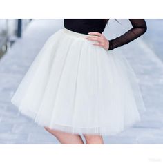 Reception Dress Bridesmaid, Ivory Tulle Skirt, Knee Length Tulle Skirt, Black Tulle Skirt, White Tulle Skirt, Pink Tulle Skirt, Skirt Tutu, Tulle Skirt Black