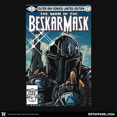 the cover to star wars comic book besararmask