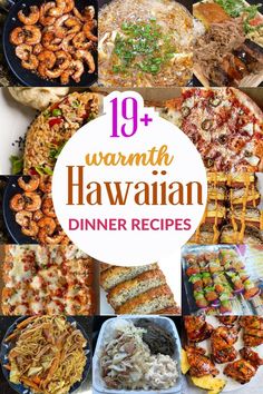 hawaiian dinner recipes with the title overlay