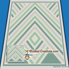 a cross stitch pattern with the words hooked creations on it and an image of a monkey