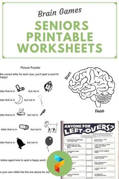 the brain game is shown with instructions for how to use it