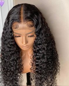 Indian Remy Human Hair, Remy Human Hair Wigs, Malaysian Hair, Lace Closure Wig, Swiss Lace, Deep Wave, Natural Hair Color