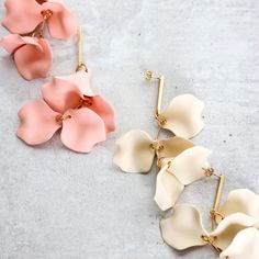 Step up the style of your look with these luxurious Hyacinth Earrings by Virtue. They feature draping petals and a stunning floral design that come in a choice of colors, making them perfect for any occasion. Luxurious and exquisite, these earrings are sure to add a chic touch to your wardrobe! pink, blush, mauve, sage, green, forest, taupe, tan, gray, cornflower blue, cream, ivory, flower, floral, petal, dangling, Hyacinth Earrings, Sage Green Forest, Bar Post, Dash And Albert Rugs, Ivory Flower, Dash And Albert, Green Forest, Pink Blush, Gift Exchange