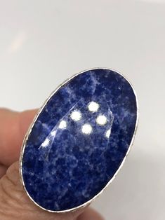 Large genuine aqua blue Lapis Lazuli Vintage ring Low content silver not sterling. Can be re sized. My jeweler charges $10-$20 All rings are shipped in a nice gift box. Check out our over a THOUSAND great reviews Engraving is $4 per letter and is not always perfect depending on the piece. It can take a few days if the jeweler is busy. This is payable to Paypal Judithsltd@gmail.com Blue Oval Jewelry For Gifts, Oval Blue Jewelry For Gifts, Oval Blue Jewelry As A Gift, Collectible Blue Gemstone Ring, Collectible Blue Sterling Silver Jewelry, Adjustable Blue Rings With Large Stone, Blue Polished Finish Jewelry Gift, Adjustable Blue Oval Jewelry, Blue Polished Jewelry As Gift