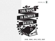 the book is always better svg file