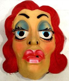 Vintage Joan Crawfish mask! Monster Masks, Mommie Dearest, Old Halloween Costumes, Pumkin Carving, Hippie Halloween, Monster Mask, Mommy Dearest, Halloween Ii, Film Posters Vintage