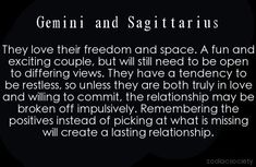 a quote from gennini and sigittarius about the love between them