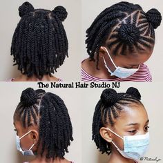 Front Cornrows, 4a Hairstyles, Cabello Afro Natural, Kid Hair, Lil Girl Hairstyles, Kid Braid Styles, Two Strand Twists, Toddler Hairstyles Girl