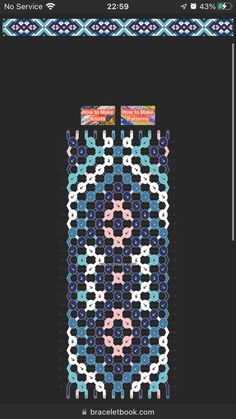 an image of a cross stitch pattern on the app