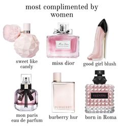 Born In Roma Perfume, Perfume Recommendation, Good Girl Blush, Burberry Her, Born In Roma, Fragrance Lab, Women Products, Sweet Perfume, Sweet Like Candy