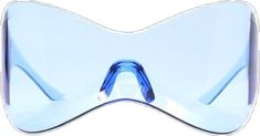 Futuristic Mask, Shield Sunglasses, Shades, Mask, Sunglasses, Blue