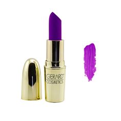 Gerard Cosmetics Grape Soda Lipstick is the ultimate best purple luxury in traditional lip stick . Fully pigmented, smooth application and opaque. finish Liquid Paraffin, Berry Lipstick, Grape Soda, Rose Lipstick, Jaclyn Hill, Berry Smoothie, Vintage Makeup, It Cosmetics, Nude Lipstick