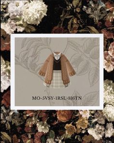 an owl is wearing a sweater and standing in front of some flowers with the caption mo - svy - irsl - hgtn