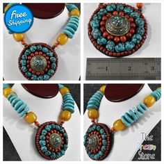 ✨ Elevate your style with the enchanting charm of our Fantastic Runway Statement Necklace! 🌟 Crafted with stunning Howlite and vibrant Turquoise, this 16 Folk Art masterpiece is your ticket to turning heads and sparking conversations. Perfect for any occasion, it’s more than just an accessory; it’s a statement of individual flair! 💎💖 🌈 Embrace the bold and let your personality shine through! #FashionGoals #JewelryAddict #StatementNecklace #Howlite #Turquoise #FolkArt #BohoChic #StyleInspo #Fashionista #UniqueJewelry
 Shop Now https://www.ebay.com/itm/Fantastic-Runway-Statement-Necklace-Howlite-Turquoise-16-Folk-Art-Style-/276608903727 Turquoise Howlite, Family Heirloom, Art Style, Folk Art, Boho Chic, Turning, Statement Necklace, Turquoise, Unique Jewelry