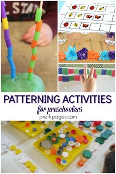 different activities for preschoolers to do in the classroom