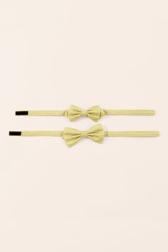 Adorably dapper, these bow ties ensure that your wedding party is fully color-coordinated. Adorably dapper, these bow ties ensure that your wedding party is fully color-coordinated. | Lemon Sorbet Bridesmaid Accessories Size Kids | Birdy Grey Harry Bow Tie Lemon Sorbet, Birdy Grey, Bridesmaid Accessories, Bow Ties, Birdy, Bow Tie, Neck Tie, Wedding Party, Lemon