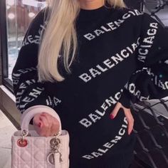 Balenciaga Oversized Sweater Cardigan Balenciaga Sweater, Balenciaga Top, Recycled Sweater, Oversized Sweater Cardigan, Top Pick, Oversized Sweater, Winter Sweaters, Sweaters Oversized, Balenciaga