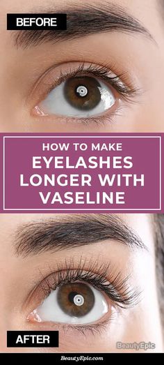 Grow Eyelashes Naturally, Vaseline Eyelashes, Make Eyelashes Grow, Eyelashes Longer, Make Eyelashes Longer, Grow Lashes, Makeup For Older Women, Eyelash Lift