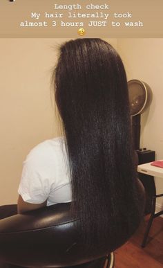 Long Relaxed Hair, Long Natural Curly Hair, Silk Press Natural Hair, Growing Hair, Long Shiny Hair, Short Sassy Hair, Black Hair Care, Dope Hairstyles, Natural Hair Tips