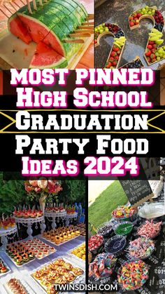 graduation party food ideas for high school students