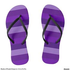 Shades of Purple Stripes flip flops
Royal purple striped pair of flip flops. Match them with special gift packaging.

By celeste@khoncepts.com Pattern Flip Flops, Purple Sandals, Old Clothes, Beach Accessories, Coordinating Colors, Shades Of Purple, Flip Flop Sandals, Stripes Pattern, Women's Shoes