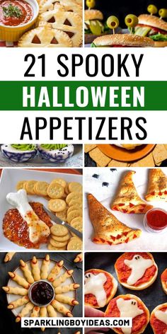 Halloween is just around the corner, which means it's party time! And who better to throw a Halloween party than your friends and family? If you're looking for Halloween appetizers, then you've come to the right place! From mini ghosts to spooky pumpkins and everything in between, I've got tons of Halloween appetizer ideas that are fun and festive. These Halloween food ideas are super easy recipes that are sure to please a crowd. Halloween Themed Food, Appetizers For Kids