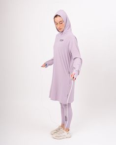 The perfect modest hoodie is here. Cut in a modest fit with splits at the waist to allow a range of movement. This stunning set does not encourage overheating with a cool nylon/spandex material. A hood that covers the head fully so a hijab would not be necessary. Big zip pockets on each side for your convenience. Thumbholes to complete your modest look. Want to feel comfortable and empowered in the gym? This high neck hoodie is made for you.   UK SIZES:   4-6-8=S 10-12=M 14=L 16=XL 18-20-22=2XL Athleisure Activewear With Drawstring, Athleisure Stretch Activewear With Drawstring, Stretch Athleisure Activewear With Drawstring, Hooded Stretch Activewear For Gym, Functional Activewear With Drawstring Hood For Workout, Activewear With Adjustable Hood For Workout, Functional Activewear With Adjustable Hood For Gym, Athleisure Activewear With Drawstring Hood For Gym, Athleisure Gym Hoodie Activewear