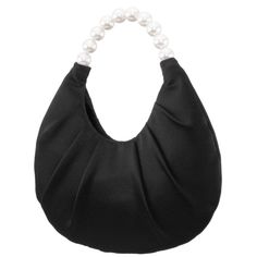 Add some style to your daily look with the M-ALAMO faux-pearl handle hobo bag from Touch of Nina. Add some style to your daily look with the M-ALAMO faux-pearl handle hobo bag from Touch of Nina. DETAILS 5.5" H x 11" W x 1.5" D Handle: 6'' drop Crossbody strap: 18" (removable) Magnetic snap closure Silver-tone hardware Interior: 1 slip pocket, large iPhone pocketCONSTRUCTION & CARE Polyester Lining: synthetic fabric Spot clean Imported Size: One Size. Color: Navy. Gender: female. Age Group: adul Elegant Everyday Shoulder Bag With Pearl Handle, Elegant Everyday Bags With Pearl Handle, Chic Everyday Bags With Pearl Handle, Elegant Shoulder Bag With Pearl Handle For Daily Use, Elegant Daily Shoulder Bag With Pearl Handle, Chic Everyday Shoulder Bag With Pearl Handle, Chic Shopping Bags With Pearl Handle, Chic Shopping Bag With Pearl Handle, Trendy Evening Shoulder Bag With Pearl Handle