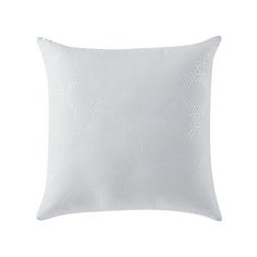 a white pillow on a white background