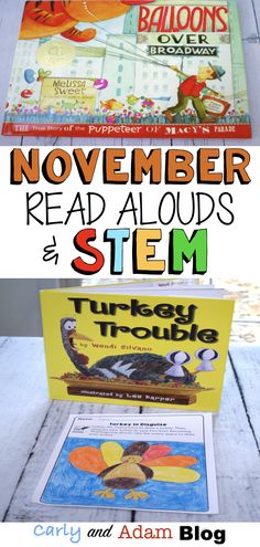 Stem Read Alouds, Thanksgiving Read Alouds, November Read Alouds, November Stem, Thanksgiving Stem Activities, Thanksgiving Read Aloud, Thanksgiving Stem, Thanksgiving Activities For Kindergarten