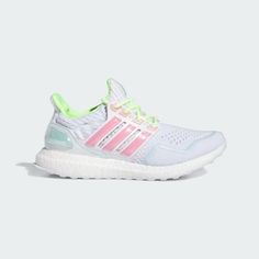 adidas Ultraboost 1.0 Shoes - White | Women's Lifestyle | adidas US Ultra Boost Women, Colorful Running Shoes, Cute Tennis Shoes, Cute Running Shoes, Adidas Tennis Shoes, Adidas Shoes Women, Adidas Running Shoes