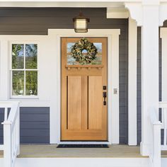 Craftsman Douglas Fir 6 Lite Exterior Door with Dentil Shelf - Krosswood Stained Interior Doors With White Trim Wood, Cabin Front Door Lowe's, Solid White Oak Front Door, Aingle Front Door, Front Door With One Sidelight Craftsman, Craftsman Door Exterior Wreath, Best Front Doors Lowe's, Farmhouse Front Door Lowe's, Farmhouse Single Exterior Door