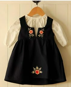 Posie Gets Cozy, Kids Frocks Design, Kids Dress Wear, Baby Dress Design, Girls Frock Design, Kids Fashion Dress, Kids Frocks