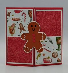 a close up of a card with a ginger on it