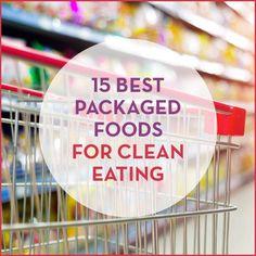 Can't avoid processed food? You don't have to! We're sharing our 15 favorite packaged foods that adhere to your clean eating diet and are totally delicious. College Food Hacks, Chris Freytag, Healthy High Protein Snacks, Vegan Grocery List, Vegan Grocery, Healthy Eating Breakfast, Clean Eating Lunch