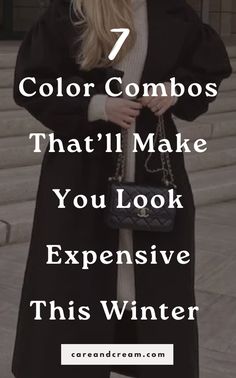 Upgrade your winter wardrobe with 7 old money color combos for winter! Think black, navy, grey, beige, and brown in timeless, classy color combinations. You’ll also find chic winter outfit ideas for women that embody the old money aesthetic. Discover the perfect winter color combinations to look expensive this season!