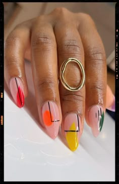 Easy Pride Nails, Pride Nail Art, Pride Nail, Pride Nails, Diy Acrylic Nails, Diy Techniques, Almond Nails Designs, Manicure Ideas, Glam Nails