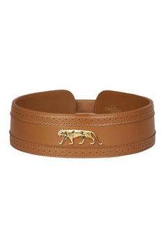 Shop for Sabyasachi The Bengal Tiger Belt Online at Aza Fashions Royal Bengal Tiger, Mini Sling Bag, Tan Leather Belt, Tiger Logo, Potli Bags, Bengal Tiger, Belt Accessories, Designer Wear, Wide Straps