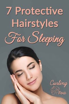 Hairstyles For Sleeping, Sleep Curls, Sleep Hairstyles, Overnight Hairstyles, Night Hairstyles, Protective Hairstyle, Growing Out Short Hair Styles, Best Hairstyle, Athletic Hairstyles