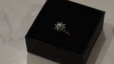 OLD VINTAGE 18CT GOLD DIAMOND EMERALD RING - STAMPED 18C Chosen because I loved it Diamond Emerald Ring, Smaragd Ring, Old Vintage, Emerald Ring, Rings Statement, Vintage Gold, Statement Rings, Gold Diamond, Emerald