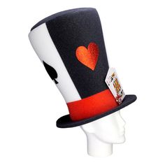 Casino Hat - Poker Party Top Hat, Casino Cards Top Hat |Foam Party Hat Casino Party Favors, Casino Cards, Night Hat, Foam Party, Fun Hat, Poker Party, Mens Gold Jewelry, Casino Night, Casino Party