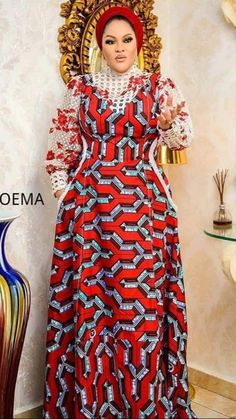 Madam Gown Styles, Ankara Maxi Gown, Free Gown, Short Ankara Dresses, African Ladies, Ankara Dress Styles, African Print Skirt, Long Gowns, African Print Dress Designs