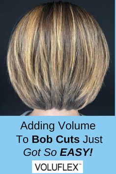 Bob cut hair style ideas round body with blonde hair Haircut Volume, Best Hairbrush, Bob Cuts For Fine Hair, Hairstyle For Fine Hair, Cute Pixie Cuts, Health Hair, Bob Cuts, A Bob