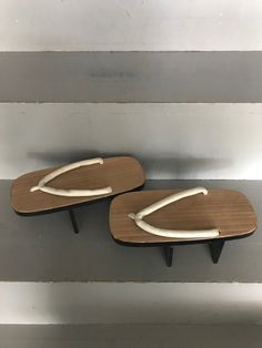 These fabulous vintage Japanese sculptural platform sandals or 'Geta' shoes were traditionally worn with a kimono or yukata. The elevated wooden base was designed to keep the feet off the ground and prevent the kimono getting soiled.  No marked size - but 23cm x 10cm x 8cm tall. I am selling several beautiful vintage kimonos so please do check my other listings. Geta Shoes, Grease Style, Vintage Clogs, Parachute Dress, Plunging Neck Dress, Costume Earrings, Fashion Portfolio, Hippie Dresses, Vintage Kimono