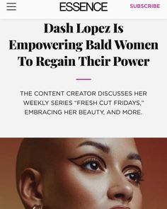 Dash Lopez | One of my favorite things about the social media space is connecting with fellow creators that come up with innovative ideas to make our... | Instagram Kiss Lipstick, Zara Jewelry, Lip Combo, Bald Women