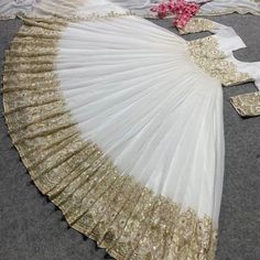 Frock Pakistani, Indian Wedding Guest Dress, Bridal Lehenga Design, New Dress Collection, Georgette Gown, Bridal Lehenga Designs, Designer Embroidery, Lehenga Design