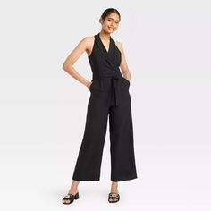 Women's Overt Occasion Jumpsuit - A New Day™ Black L : Target Black Overalls Formal, Occasion Jumpsuit, Linen Slip Dress, Mini Jumpsuit, Tube Jumpsuit, Maxi Jumpsuit, Women Maxi, Tres Chic, Womens Clothing Sizes