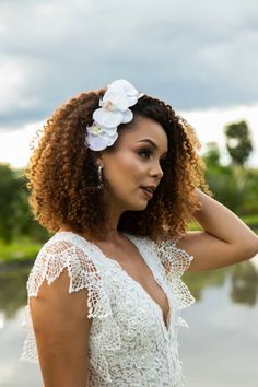 Natural Hair Wedding, Wedding Hair Colors, Natural Wedding Hairstyles, Natural Hair Bride, Black Bridal, Black Bride